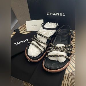 Chanel dad sandals